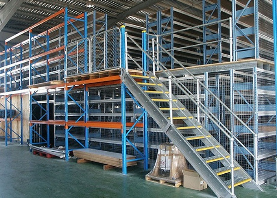 Rayonnage mezzanine