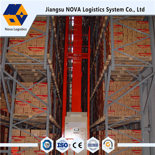 Système automatisé de stockage et de récupération (AS / RS) pour l'entrepôt logistique