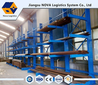 Rack cantilever à bras double et simple de Nova Logistics