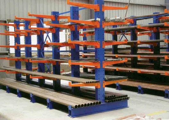 Rack cantilever à bras double et simple de Nova Logistics