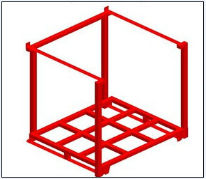 Support de palette de stockage empilable avec certificat CE