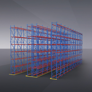 Système de stockage en rack pour allées très étroites robuste (VNA)