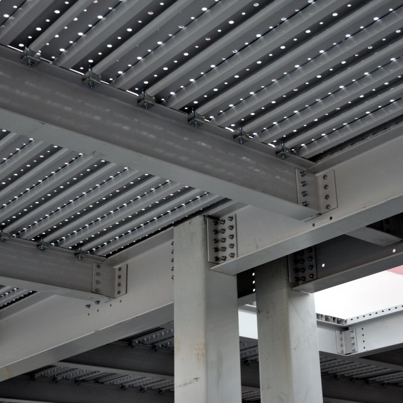 Entrepôt lourd métal mezzanine industrielle Rack de plancher