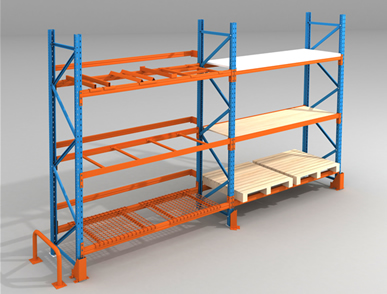  Entrepôt durable de supports d'empilage de système de rayonnage à usage moyen 