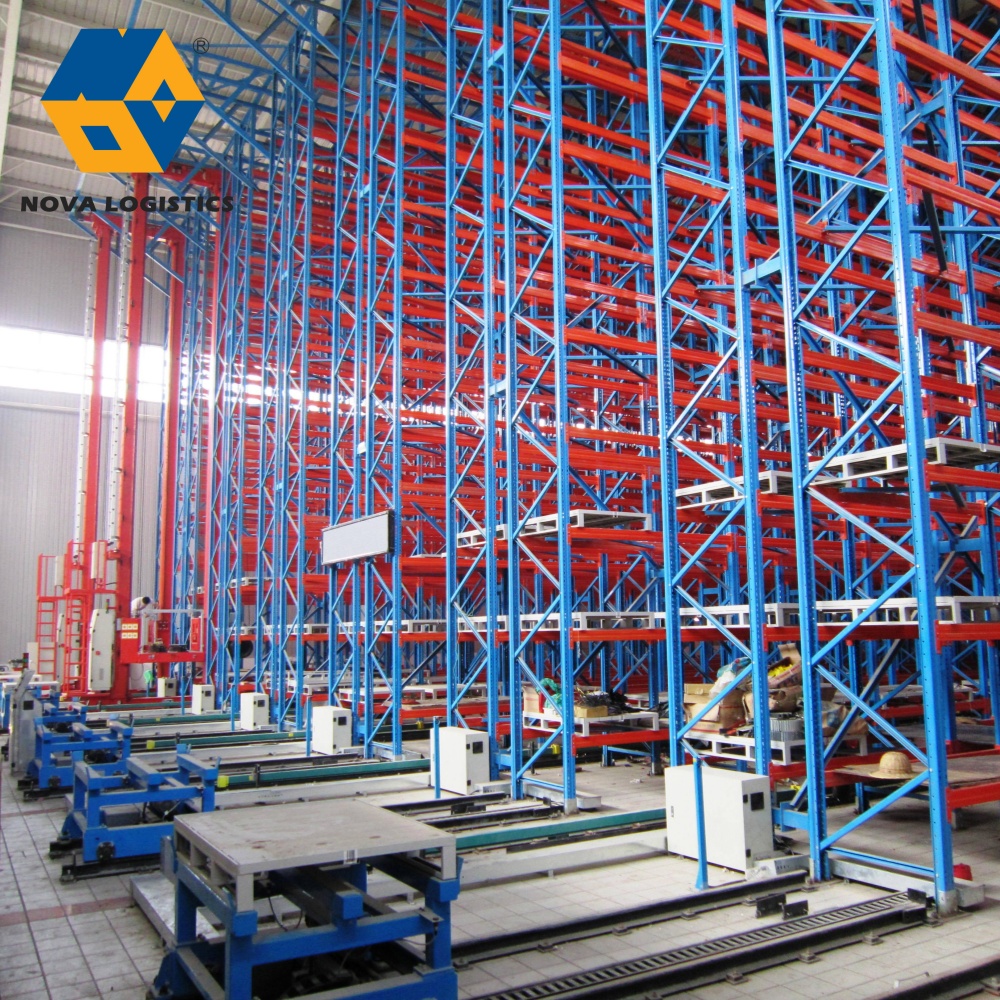 Entrepôt automatisé Palle de palette lourde Système AS / RS avec CE 