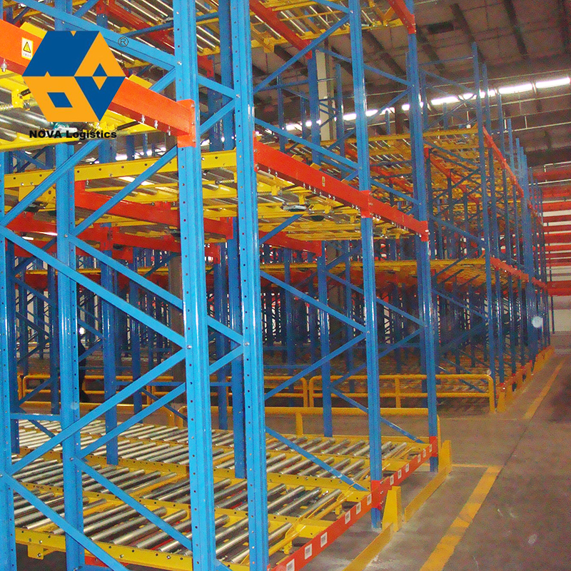 Palette de gravité de stockage robuste Racking de Nova System