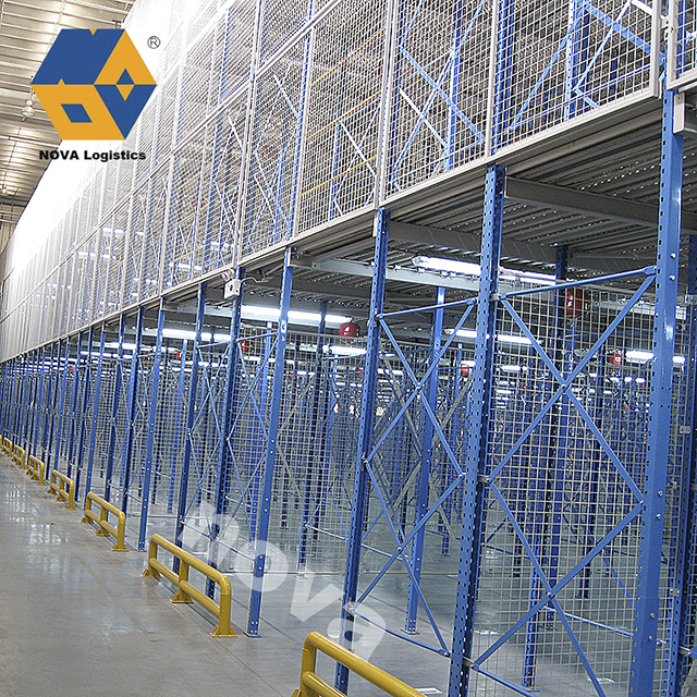 Entrepôt de rangement de stockage support de palette de plancher mezzanine