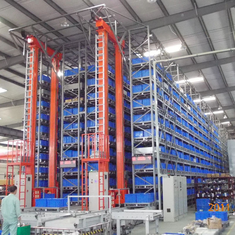 Système automatique de stockage et de récupération Système de raquette de solution de stockage ASRS
